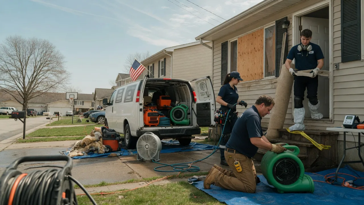 Water Damage Restoration in Birchleaf, VA near me